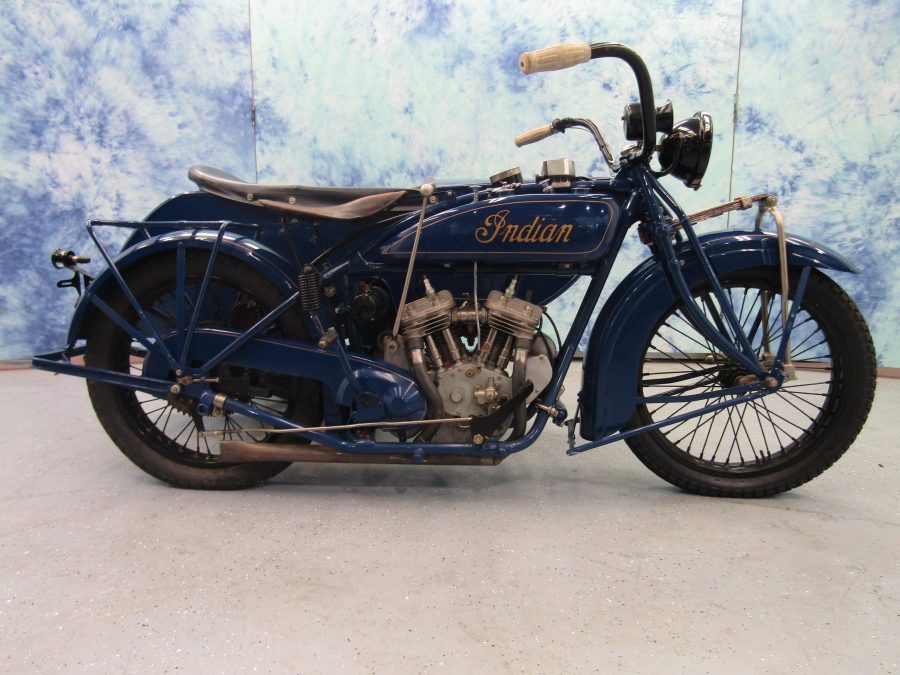 1927 INDIAN SCOUT WITH SIDE CAR B63490